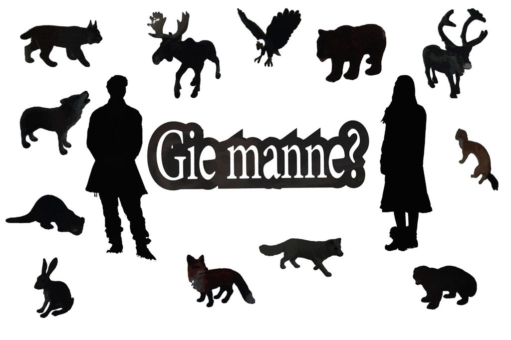 Nïejte, baernie, sarve, bovtse, råate, snöölhke, bïerne, aarhtse, åeruve, riepie, giehke, bïenje, njåemele, vetneme. Guvvie.