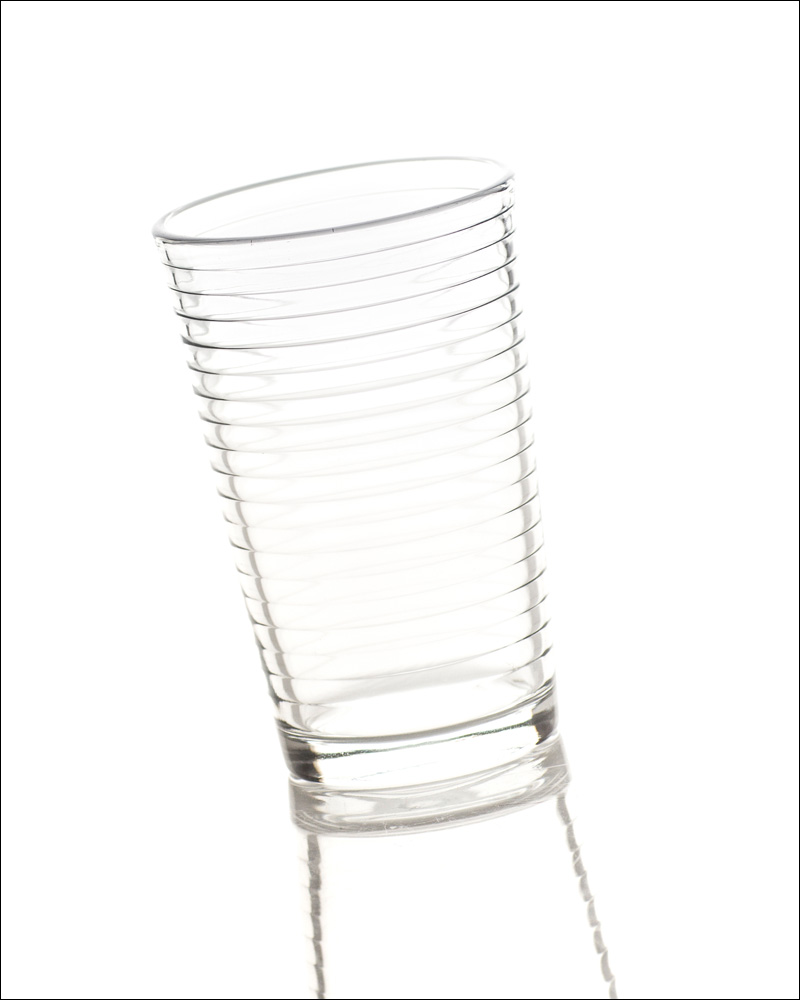 Tomt drikkeglass. Foto.