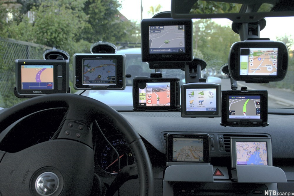 Bilde av GPS.