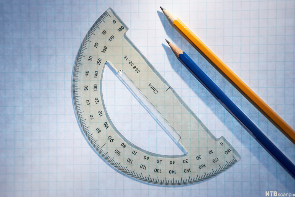 Bilde av en gradskive.