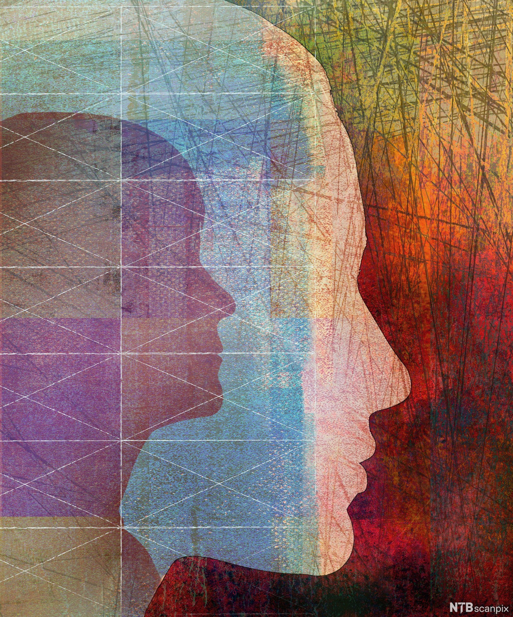 Identitet. illustrasjon.