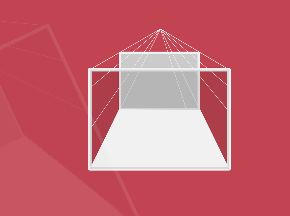 Perspektivtegning. Illustrasjon.