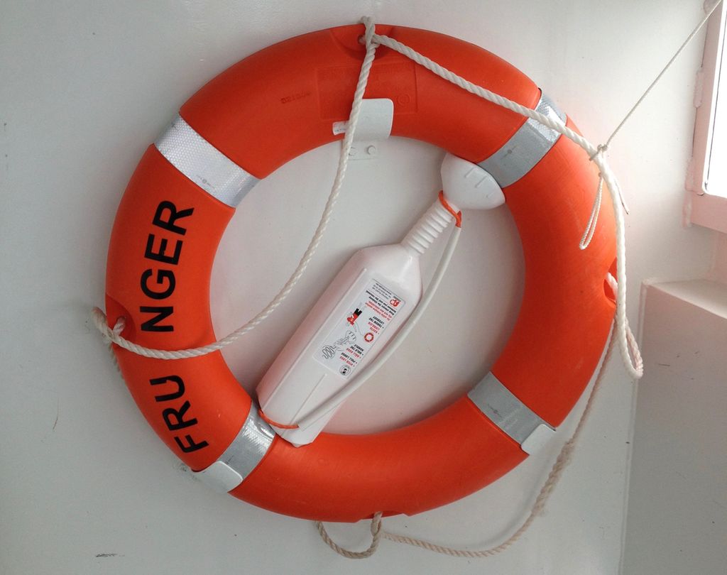 Redningsbøye. Foto