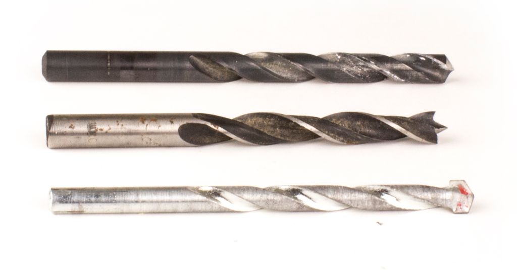 Tre ulike bor. Foto.