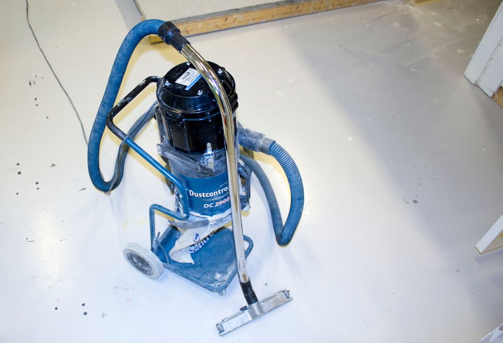 Industristøvsuger. Foto.