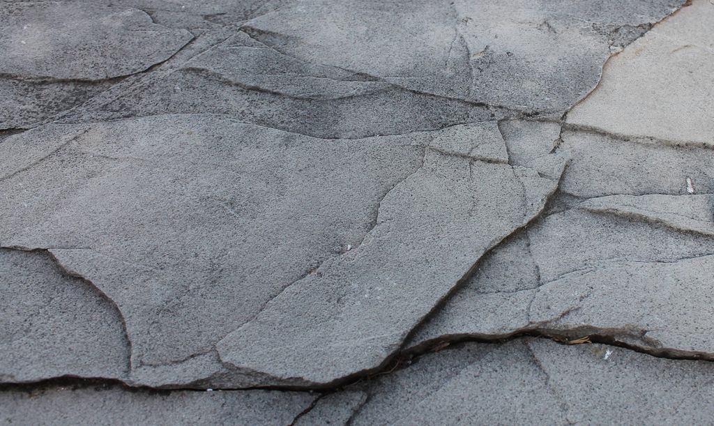 Nærbilde av naturstein. Foto.