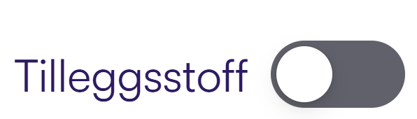 Skjermutklipp som viser knappen for visning av tilleggsstoff på sidene til ndla.no. Skjermutklipp.