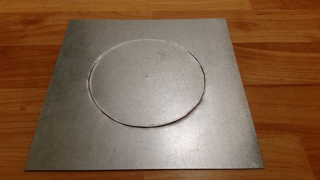 200 ganger 200 millimeter plate. Foto.