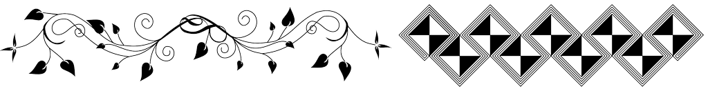 Mønsterbord med kontraster. Illustrasjon.