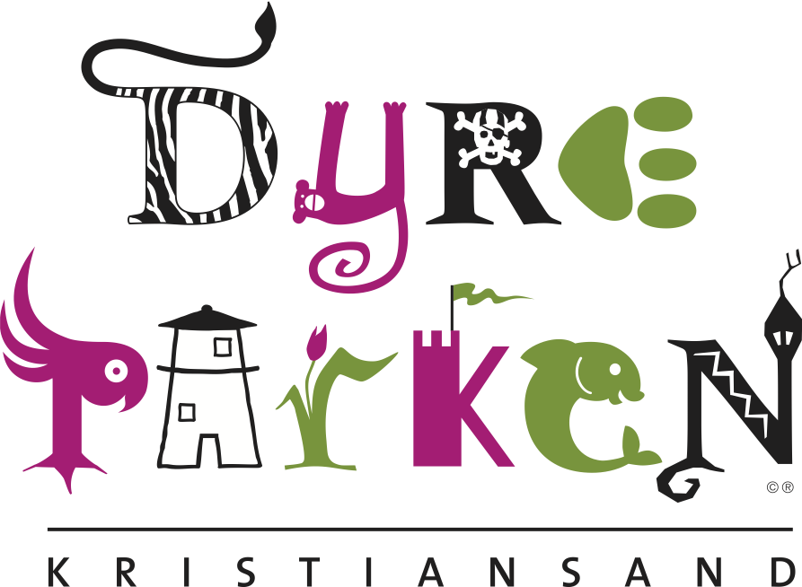 Logo Kristiansand Dyrepark. Illustrasjon.