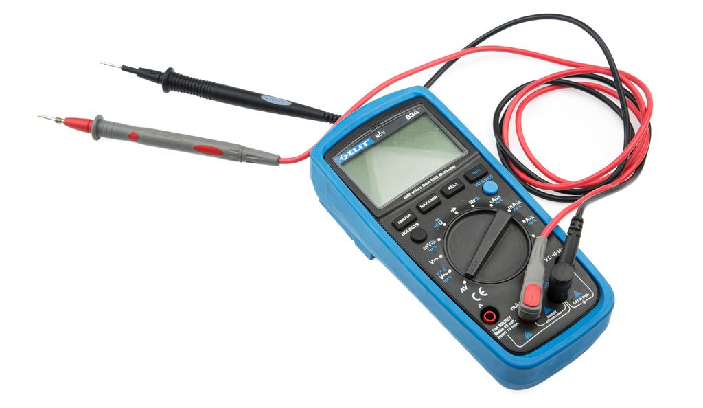 Multimeter. Foto.