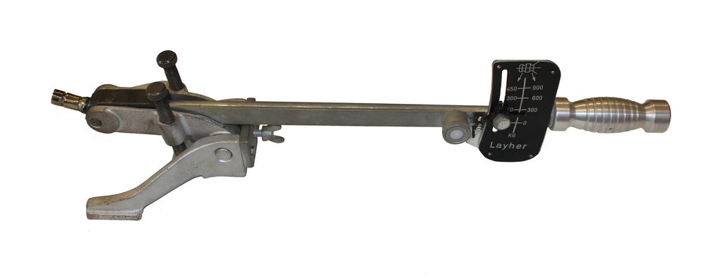 Testapparat for uttrekksstyrke. Foto.