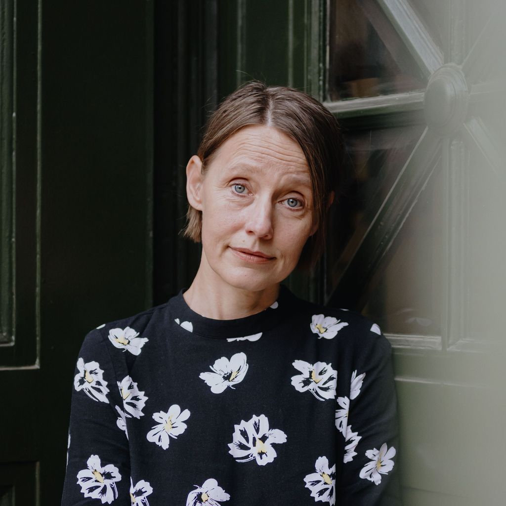 Portrett av forfatter Ingeborg Arvola. Foto. 