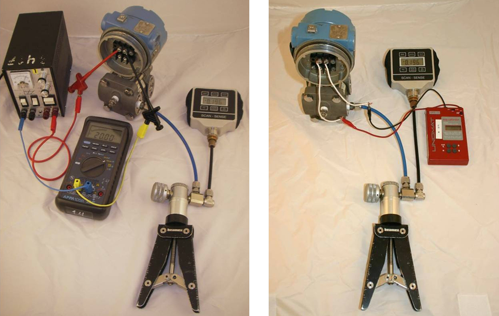 Kalibreringsoppsett. Foto.