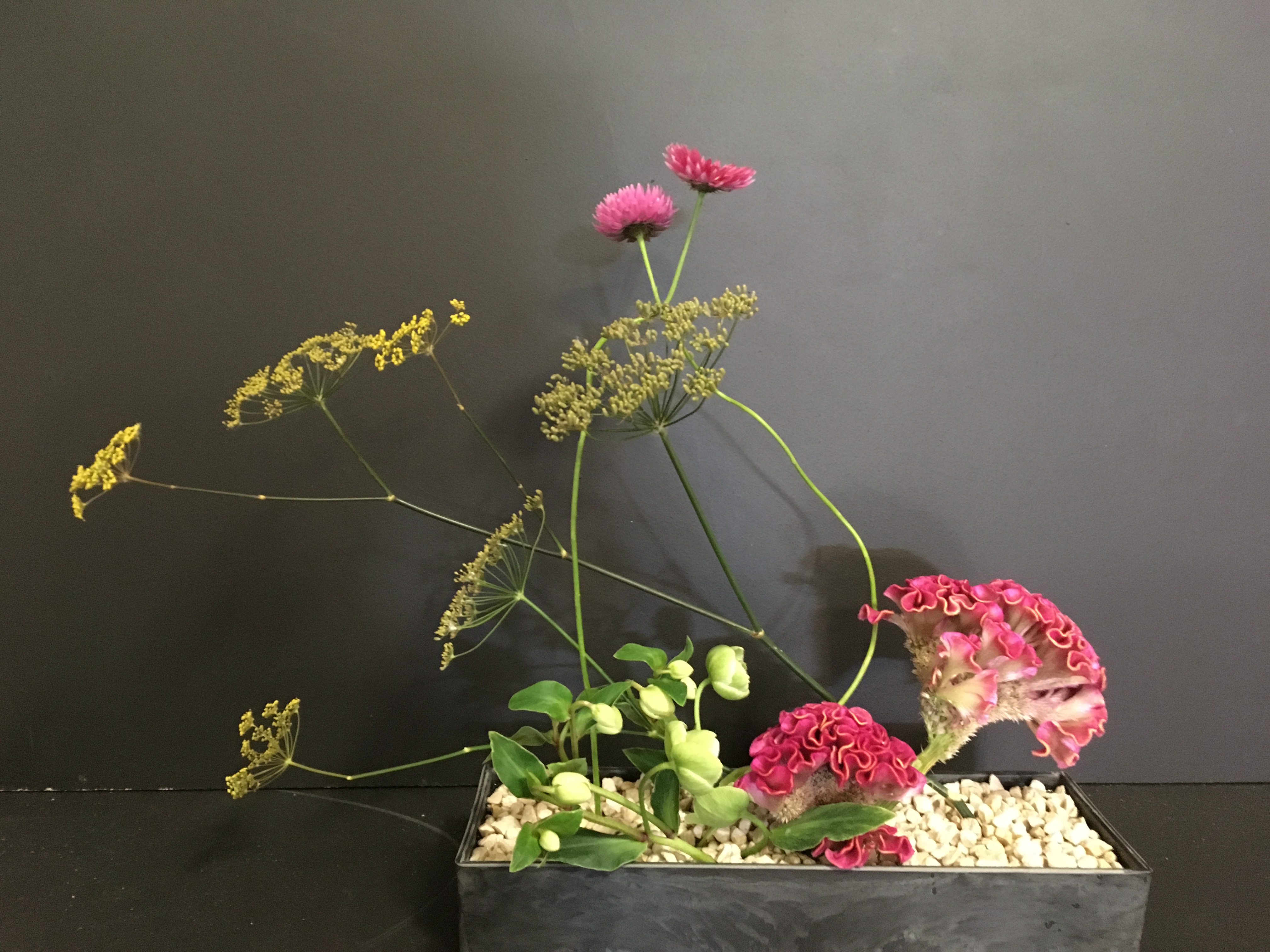 Blomsterdekorasjon. Foto.