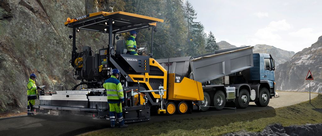 Asfaltutleggjar. Foto.