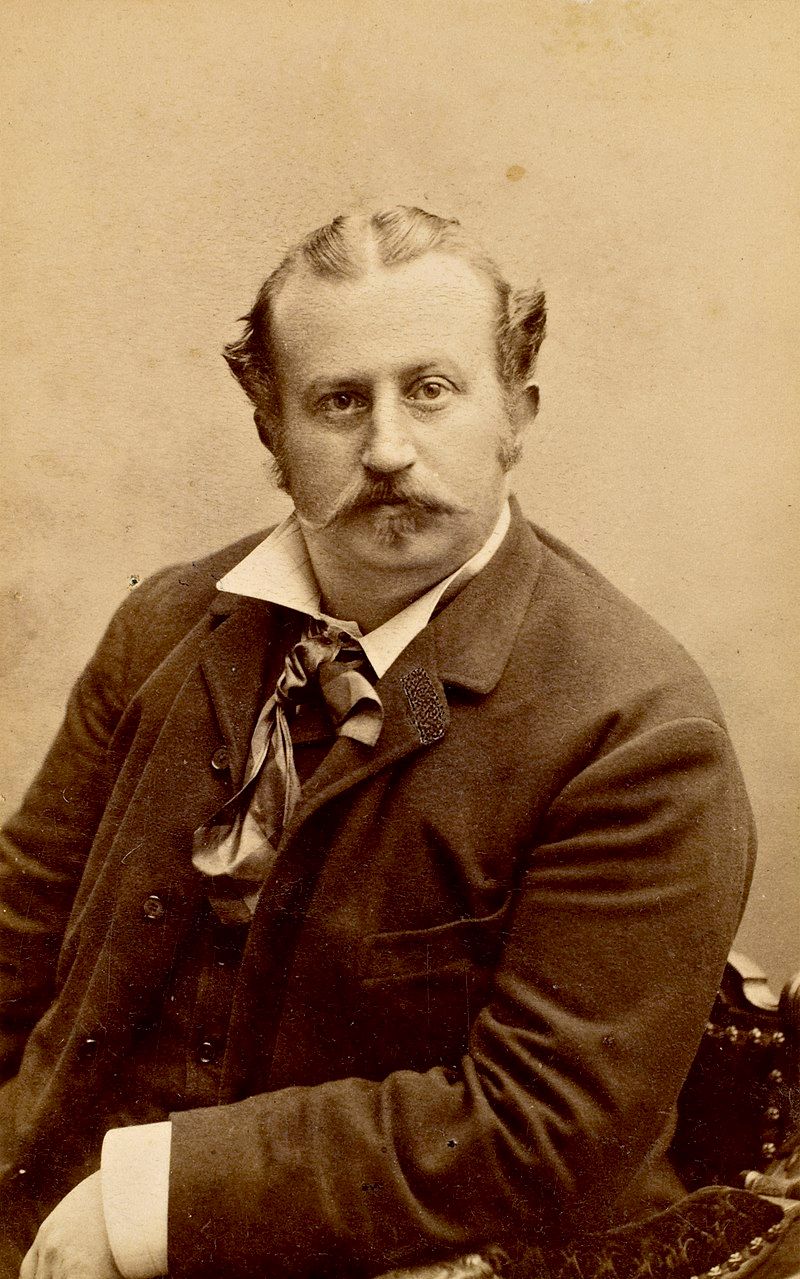 Portrettfoto av Alexander Kielland