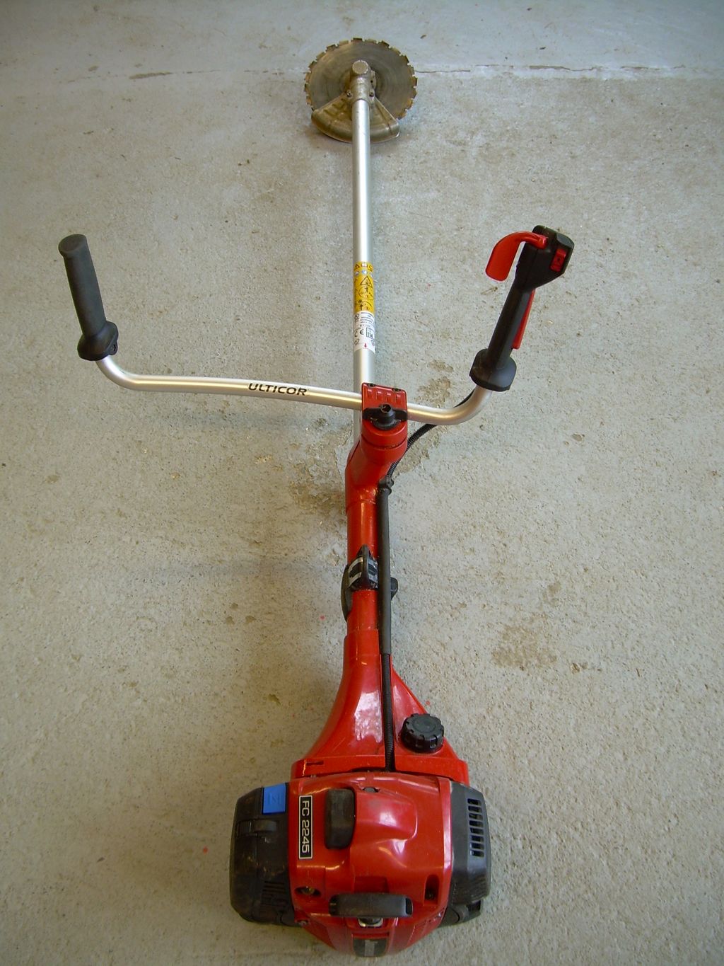 Motorryddesag. Foto.