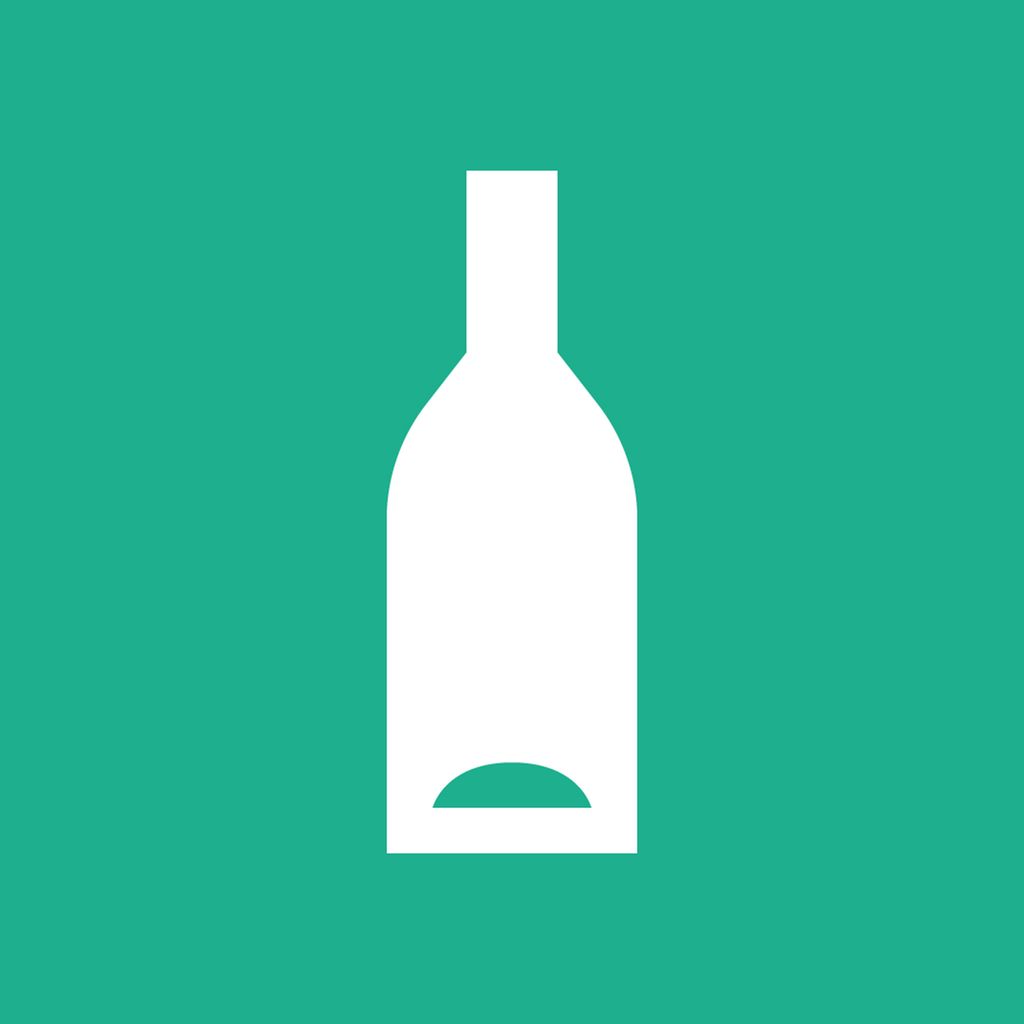 Emballasjemerke for glass. Piktogram.