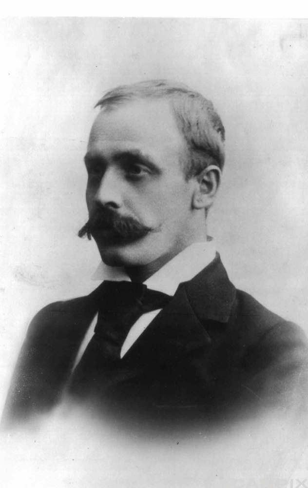 Portrett av Sigbjørn Obstfelder. Foto.