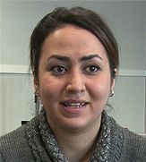 Foto av en ung iransk kvinne.
