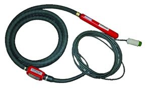 Betongvibrator. Foto.
