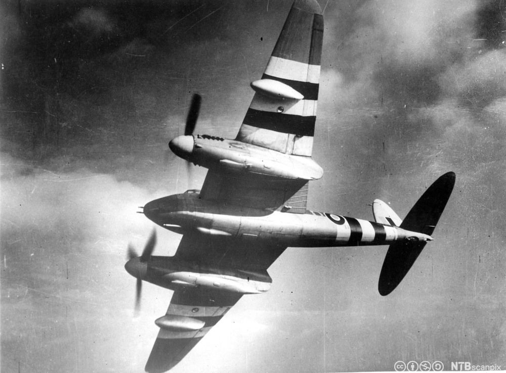 Den de Havilland DH.98 Mosquito - eit britisk multi-bruks kampfly - fotografert i 1941