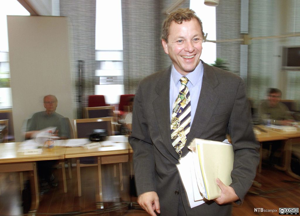 John G. Bernander på NHOs årskonferanse i 2011