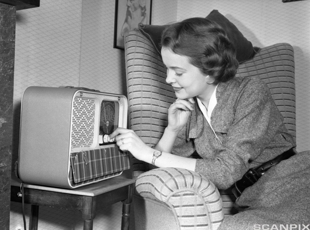 Radiolytting på 50-tallet