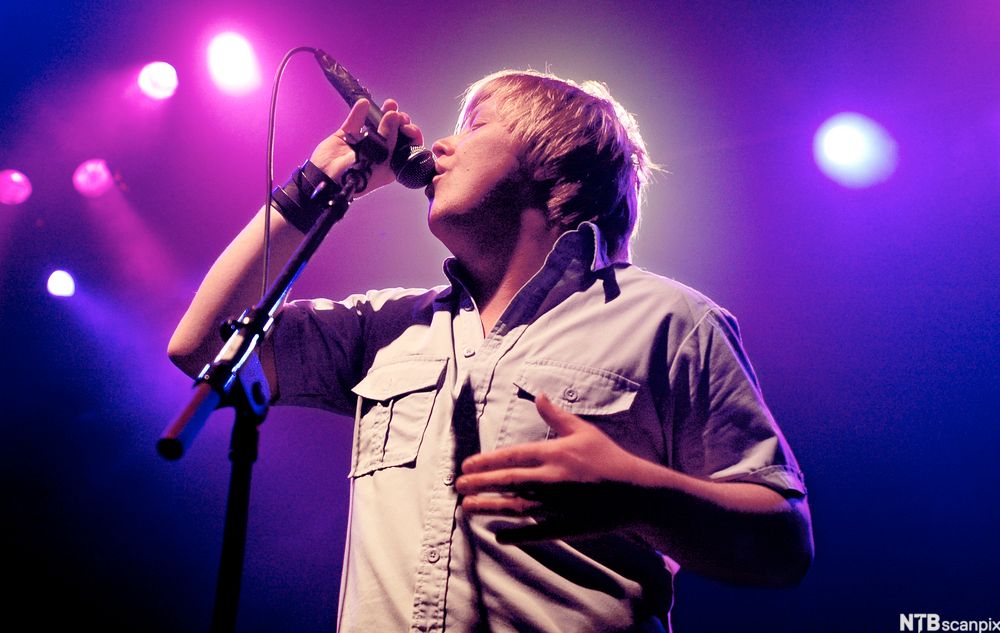 Kurt Nilsen syng. Foto.