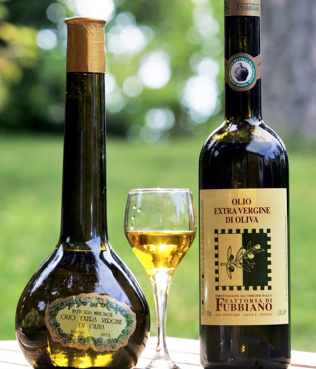 Ekstra virgin olivenolje. Foto.