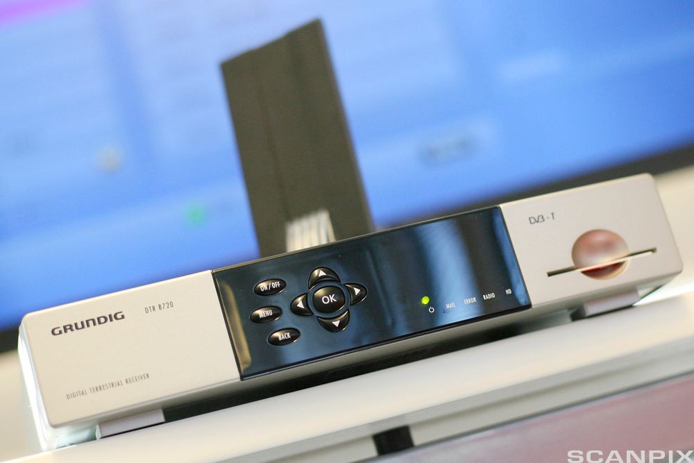 Boks for digitalt bakkenett. Foto