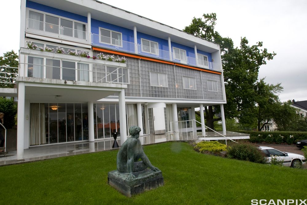 Funksjonalistisk bolig. Foto.