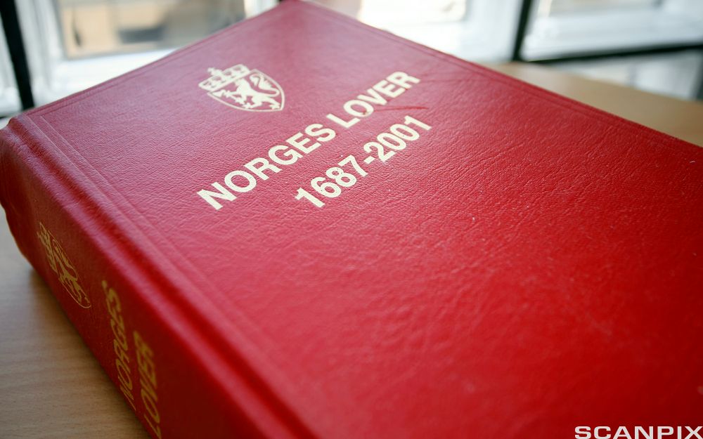 Norges lover. Foto.