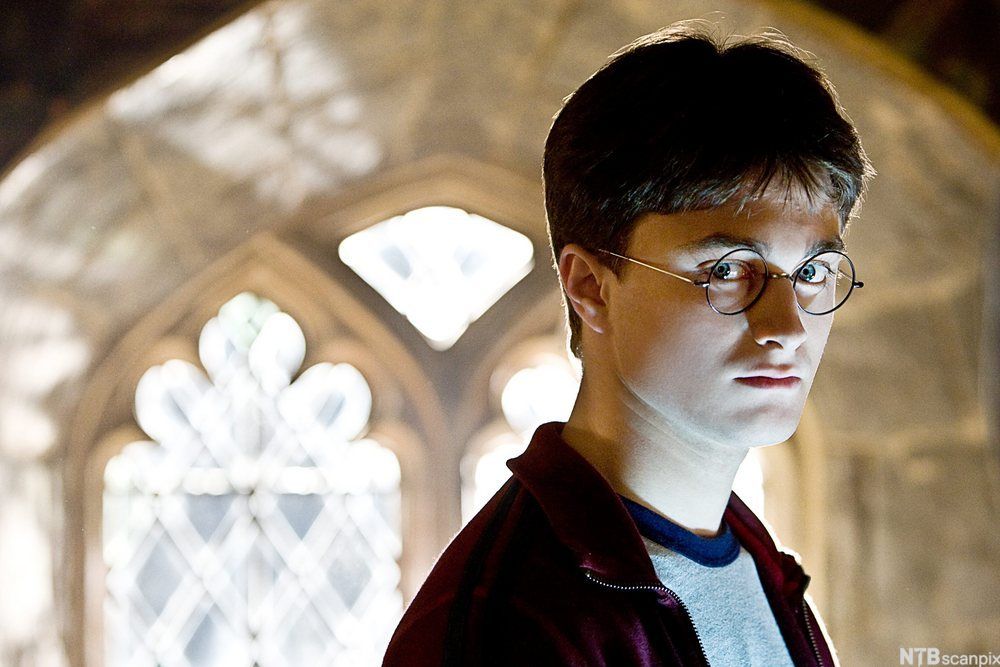 Daniel Radcliffe som Harry Potter. Foto. 