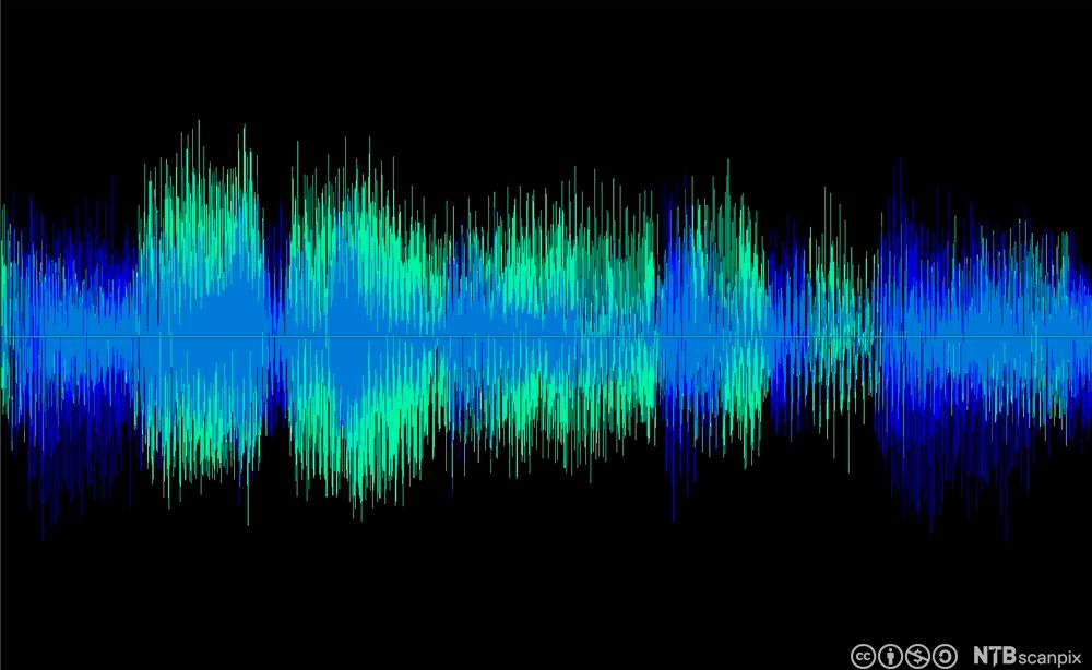 Lydbølger. Foto.