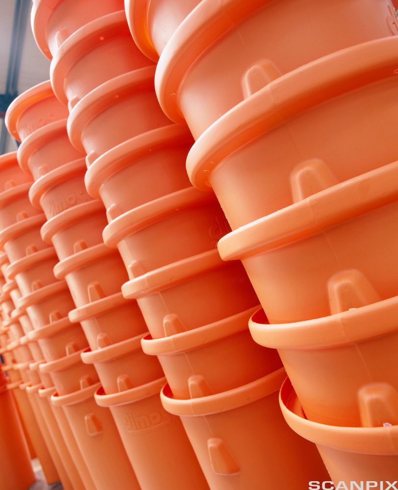 Plastmateriale: Plastbøtter