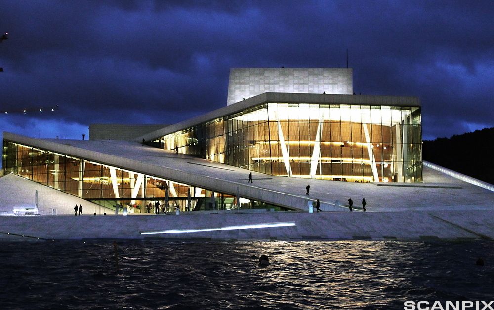 Den Norske Opera i Oslo. Foto.
