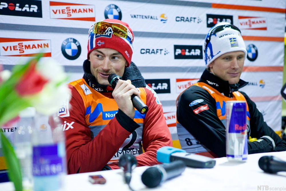 Petter Northug jr. og Daniel Rickardsson