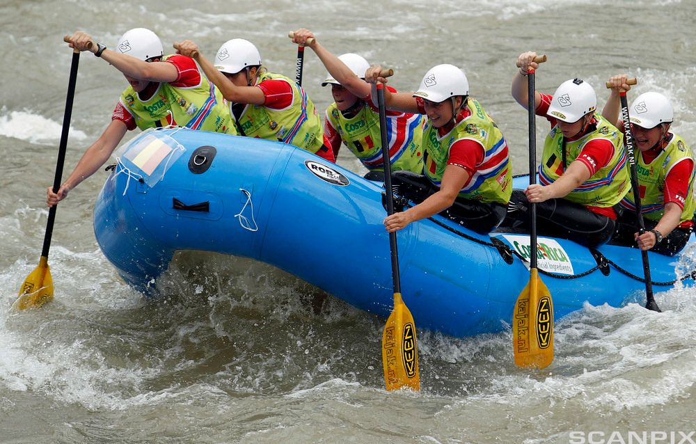 Rafting. Foto.