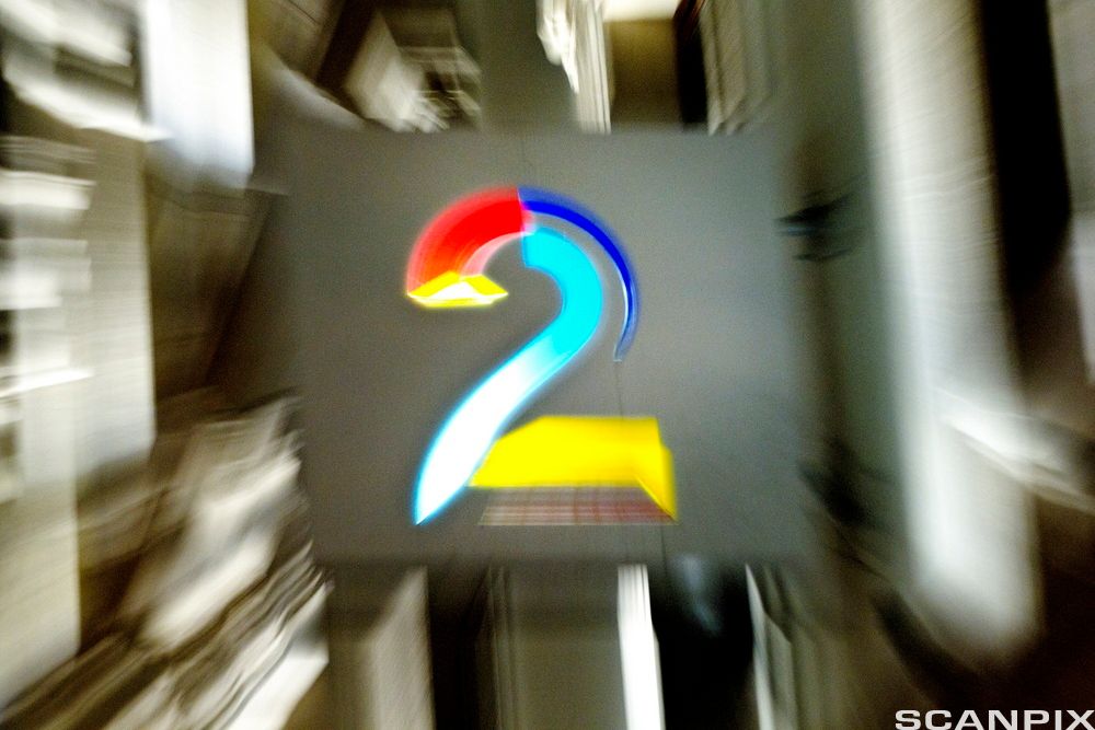 Logoen til TV 2. Foto.