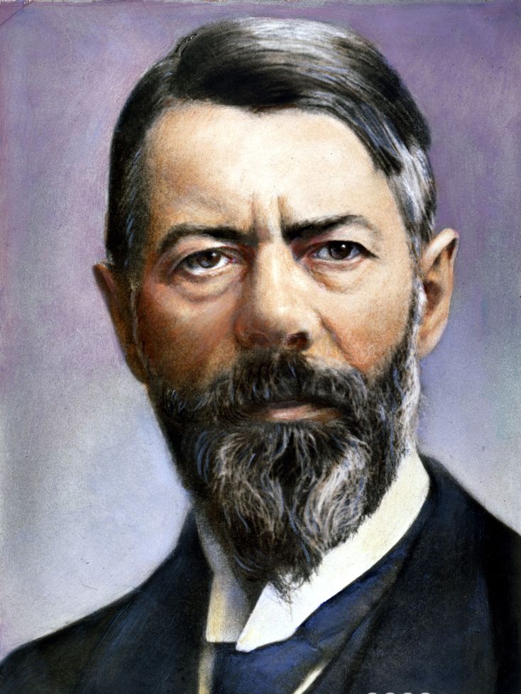 Portrett av Max Weber. Foto.