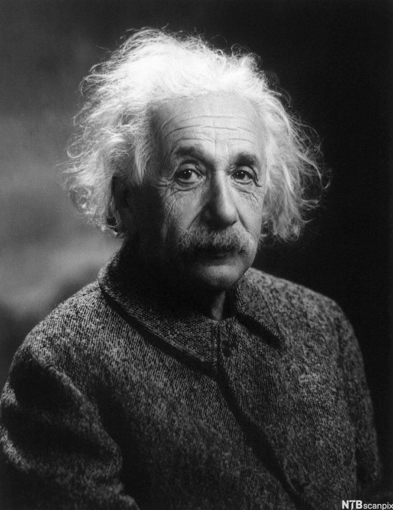 Ein mann på nærare sytti år. Han har kraftige rynker i panna, rundt auga og på kinna. Håret er kvitt, om lag 10–12 cm langt og litt uryddig, og stroke bakover frå panna. Barten hans er grå og kvit. Han har på seg ei skjorte i litt grov tweed og ser granskande rett på fotografen. Foto.