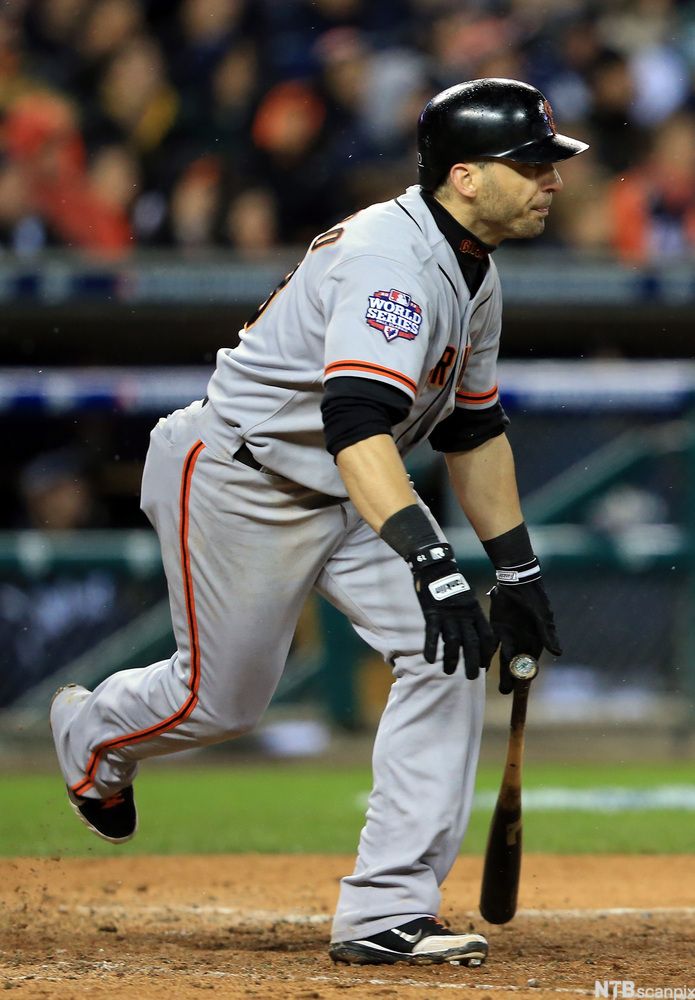 Marco Scutaro of The San Francisco Giants