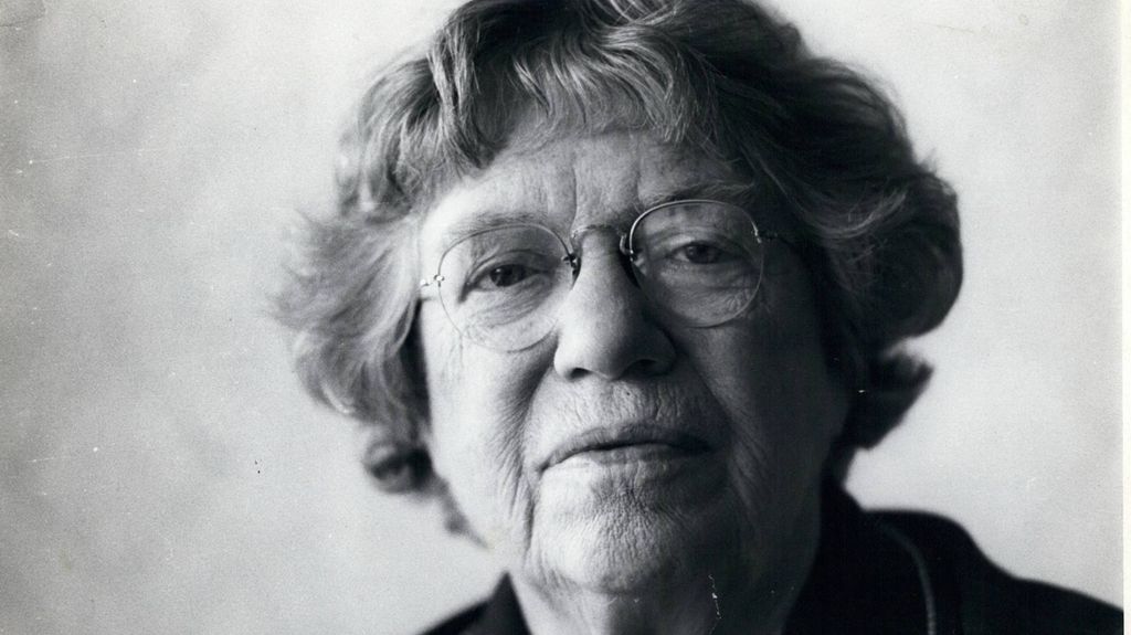 Portrett av den amerikanske antropologen Margaret Mead. Foto.