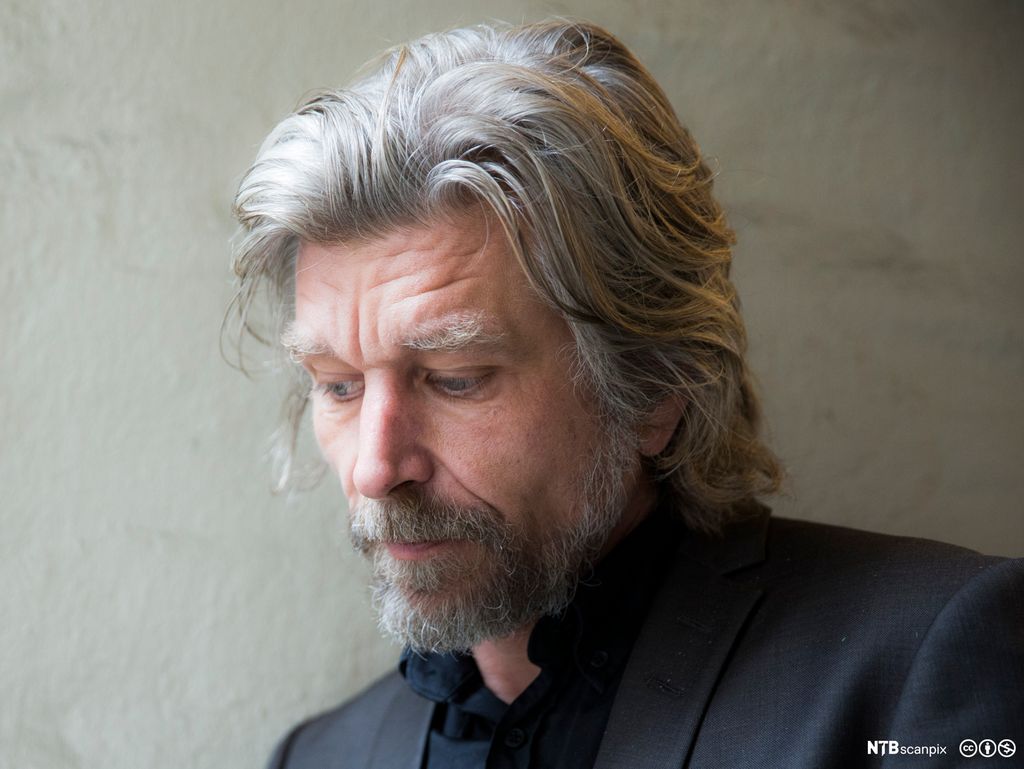 Portrett av Karl Ove Knausgård. Foto.
