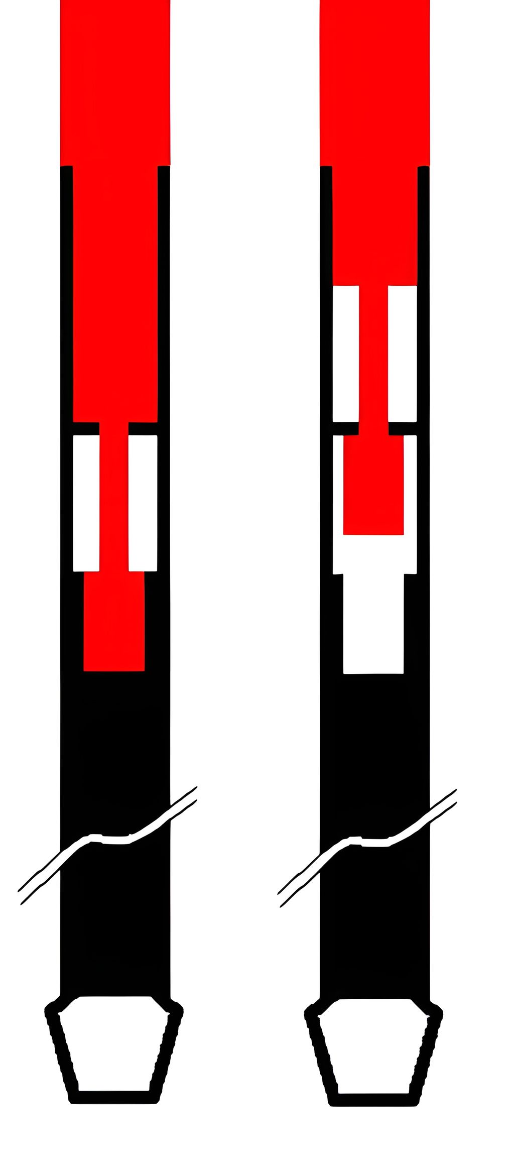 Jar med slagposisjon. Illustrasjon.
