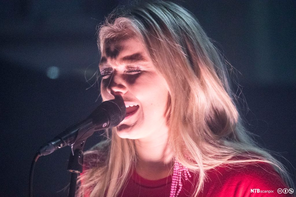 Astrid S på Bylarm i Kulturkirken Jakob i 2017. Foto.