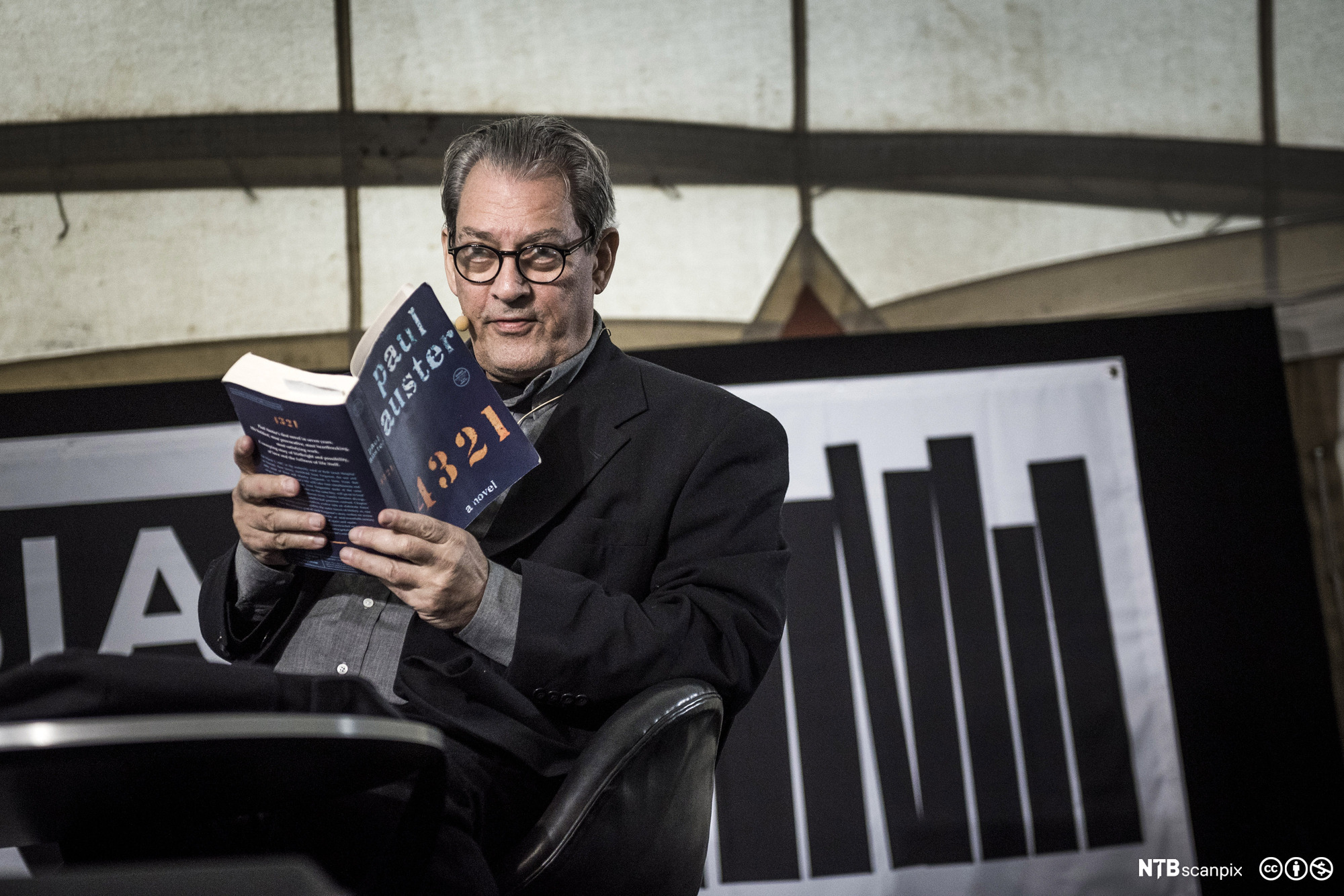 Paul Auster. Foto.