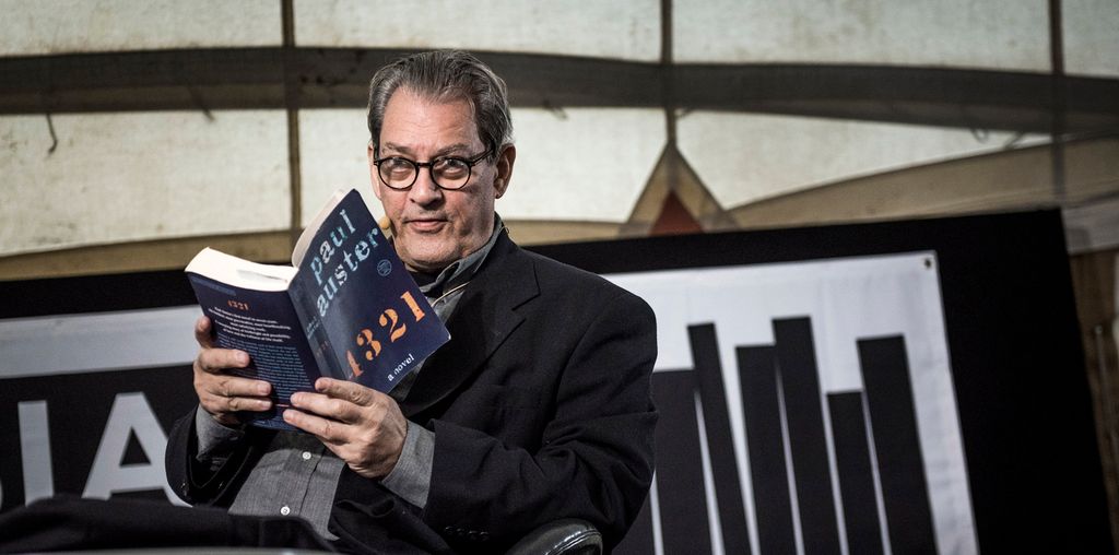 Paul Auster. Foto.